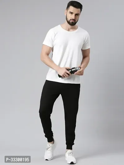 Elegant Combed Cotton Joggers For Men-thumb3