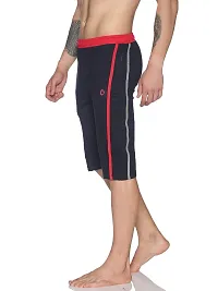 Dollar Men's Casual Cotton Capri 3/4th Shorts (Pack of 1)-thumb2