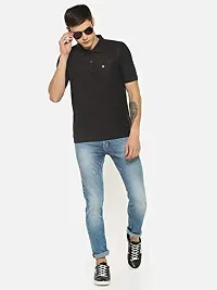 Dollar Men's Cotton Casual Polo Tshirt (Pack of 1)-thumb3