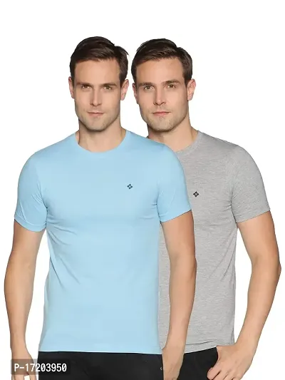 Dollar Men Cotton Casual Tshirt (Pack of 2)