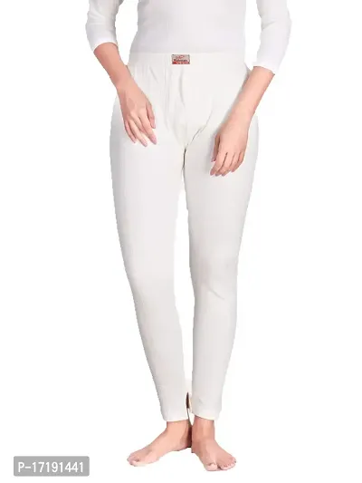 Buy Dollar Ultra Women's Thermal Trousers White Online In India At
