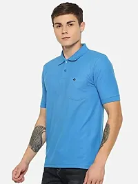 Dollar Men's Cotton Casual Polo Tshirt (Pack of 1)-thumb2