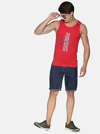 Dollar Men Cotton Casual Assorted Printed Tank Top Vest (Pack of 2)-thumb4