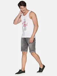 Dollar Men Cotton Casual Assorted Printed Tank Top Vest (Pack of 2)-thumb4