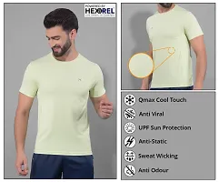 Stylish Polyester Solid Sports Tee For Men Pack Of 2-thumb4