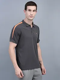 Stylish Polyester Solid Sports Tee For Men Pack Of 3-thumb1