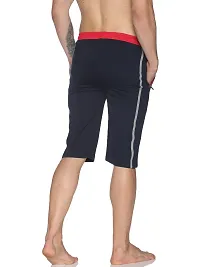 Dollar Men's Casual Cotton Capri 3/4th Shorts (Pack of 1)-thumb1