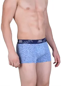 Force NXT Men's Cotton Metro Trunk (Pack of 1) Blue-thumb4