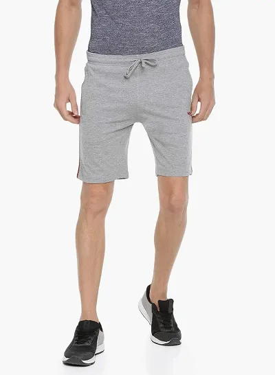 Force NXT Men's Regular Fit (MNAL-553_Grey Melange_L)