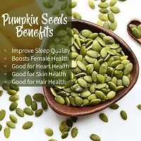 Nutri Hut Premium Pumpkin Seeds  Rich in protein, fiber, and healthy fats-thumb2