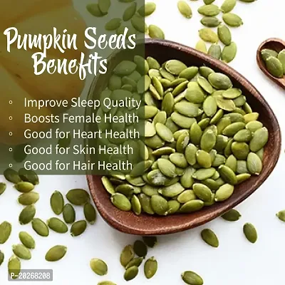 Nutri Hut Premium Pumpkin Seeds  Rich in protein, fiber, and healthy fats-thumb3
