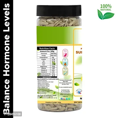 Nutri Hut Sunflower Seeds Nutritious Snack Packed with Health Benefits great source of antioxidants, particularly vitamin E. Antioxidants help protect the body from harmful free radicals and oxidative-thumb3