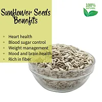 Nutri Hut Sunflower Seeds Nutritious Snack Packed with Health Benefits great source of antioxidants, particularly vitamin E. Antioxidants help protect the body from harmful free radicals and oxidative-thumb1