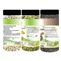 Nutri Hut SuperSeed Trio Pack features sunflower seeds, pumpkin seeds, and chia seeds, offering a diverse range of health-boosting elements-thumb4