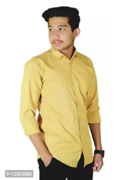 Men Stylish Cotton Formal Shirt-thumb0