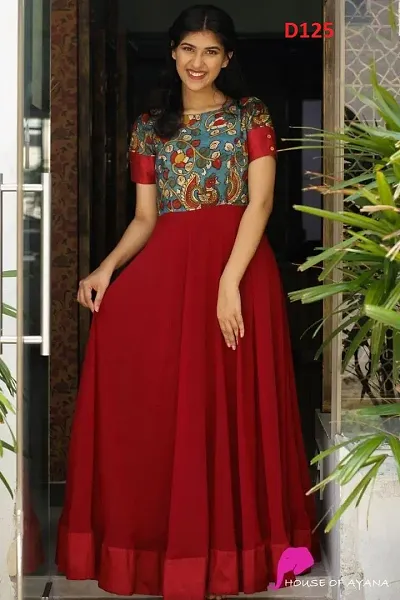 Fancy Georgette Anarkali Kurti