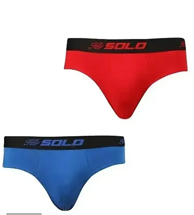 Men's Solid Basic Brief Pack of 2