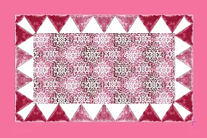 Threads&Treads 100% Pink Cotton Floral Print Single Bed Sheet with Pillow Covers for Single Bed TC 120 (60 X 90 Inches) Pack of 2-thumb1