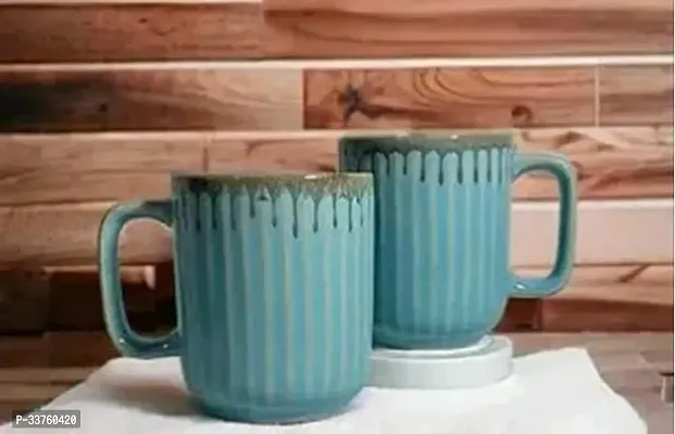 Modern Green Cup Set Of 2