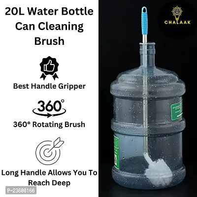 20L Can Cleaning Brush, 360deg; Rotating Long Handle Cleaner Brush-thumb2