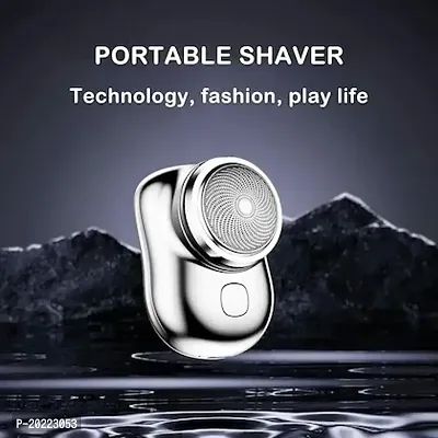 Mini Shaver Portable Electric Shaver, 2023 New Pocket Portable Electric Shave Magic USB Mini Shaver Electric Razor , Rechargeable Travel Razors Electric Shaver for Men And Women's-thumb2