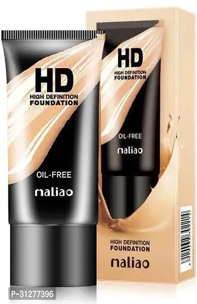 Maliao Hd High Definition Oil Free Foundation Soft Ivory 50 G-thumb0