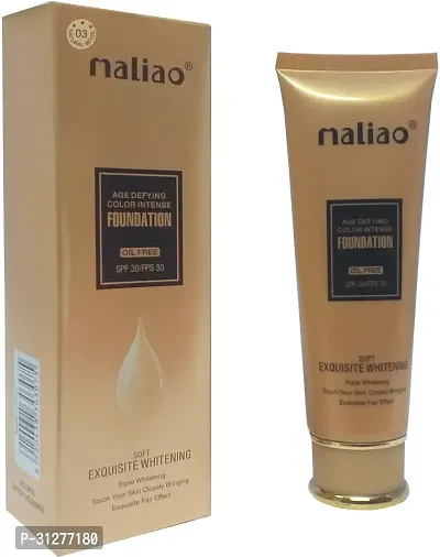 Maliao Age Defying Color Intense Foundation Oil Free Foundation Natural Beige 50 G