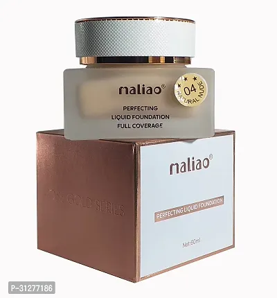 Maliao Rose Series Perfecting Liquid Foundation Natural Nude Foundation Natural Nude 60 Ml