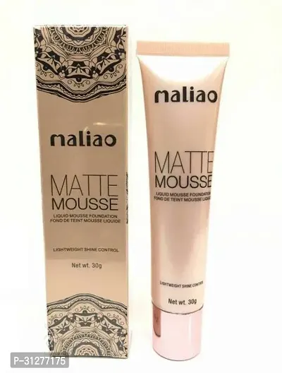 Maliao Mousse Matte Finish Foundation Beige 30G-thumb0