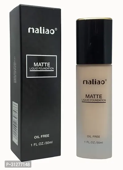 maliao Matte Liquid Foundation Oil Free Foundation White Ivory 30 ml