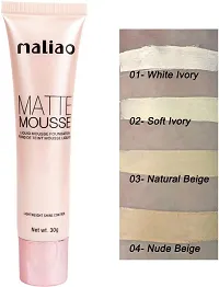 Maliao Matte Mousse Liquid Foundation Shade 01 30 G-thumb1