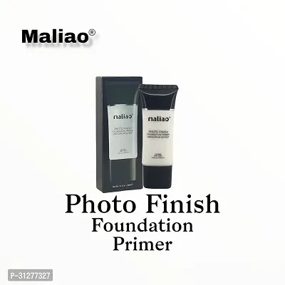 Maliao Photo Finish Foundation Primer Instant Fair Look Makeup Finish Foundation White 40 Ml