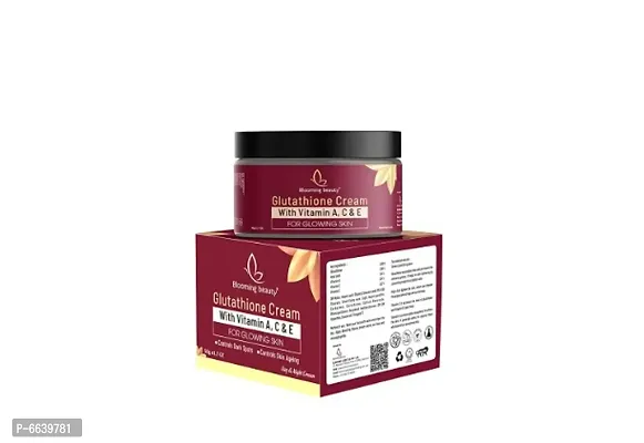 Blooming beauty Day Night Daily use Glutathione Face Cream For Skin Whitening and Glowing, Dark Spots And Anti Ageing, With Vitamin A,C and E And Kojic Acid ,Skin care Cream For Brightening, Wrinkle, Fine