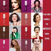 Ramp Walk Powerstay Matte Ultra Smooth Liquid Lipstick, Transfer proof and Waterproof lipstick, Up to 12hrs stay, 5ml (Hot Red)-thumb2