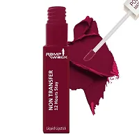 Ramp Walk Powerstay Matte Lip Color, Long lasting, Non Transfer, Water  Smudge Proof, Light Weight Liquid Lipstick, Up to 12hrs Stay, 5ml each (Gift Set | Pack of 2) (Cherry Red,Ice Mauve)-thumb1