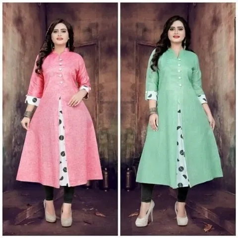 Stylish Khadi And Kurta For Women- Pack Of 2