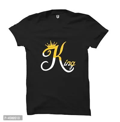 King Round Neck Printed T-Shirt For Men-thumb3