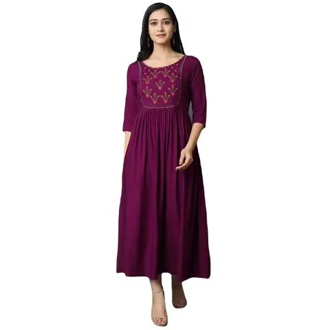 Trendy Blend Kurta For Women