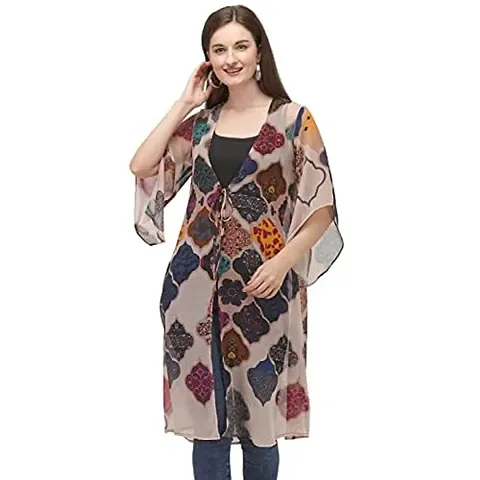 Fbella Women Chiffon Shrug