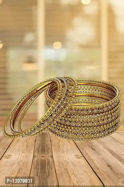 DohDeep traditional casual Hand Work Bangles for Women-thumb4