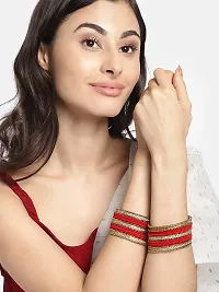 Designer Beautiful Bangle Bracelet Bangle Set for Women amp; Girls Jewellery Latest Ethnic-thumb1