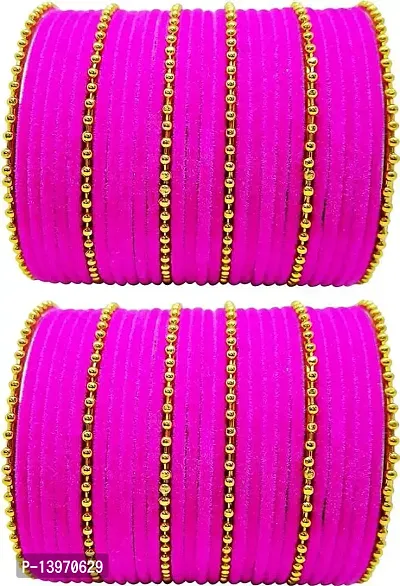 DohDeep Designer Beautiful Bangle Bracelet Bangle Set for Women  Girls Jewellery Latest Ethnic - BAN-J-D16-2.4-P