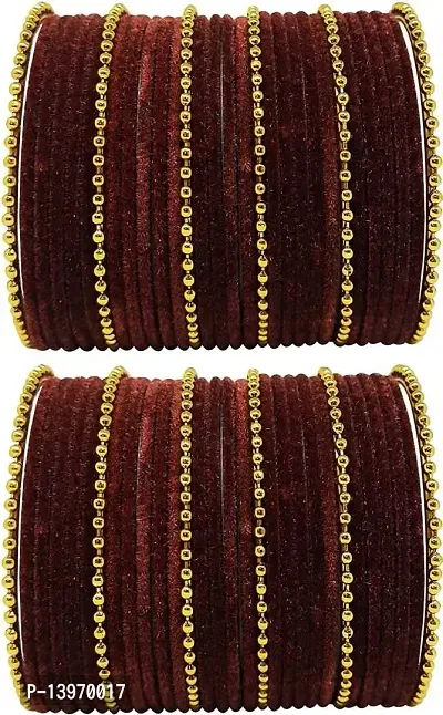DohDeep Designer Beautiful Bangle Bracelet Bangle Set for Women  Girls Jewellery Latest Ethnic - BAN-J-D13-2.4-P