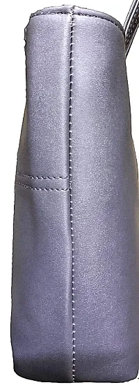 Women n Girls Tote Messenger Large Shoulder Office Bag (Grey)-thumb4