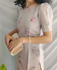 Stylish Soft Silk Kurta For Women-thumb1