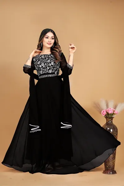 Stylish Georgette Gown For Women