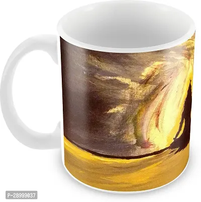 Mahadev Meditation Printed Spiritual and Devotional Gift Coffee Mug-thumb0