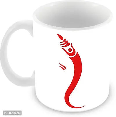 Om Ganesha Printed Spiritual and Devotional Gift Coffee Mug-thumb0