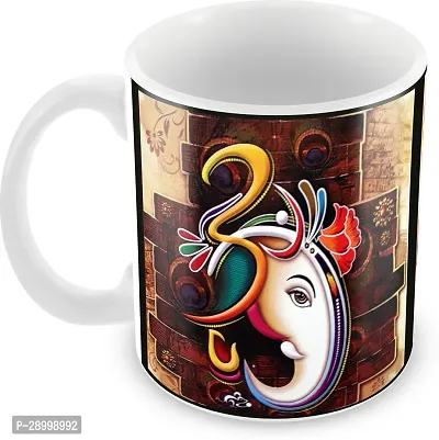 Ganesh Ji Printed Spiritual and Devotional Gift Coffee Mug-thumb0