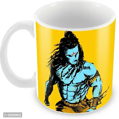 Mahadev In Rudra Avatar Printed Spiritual and Devotional Gift Coffee Mug-thumb2
